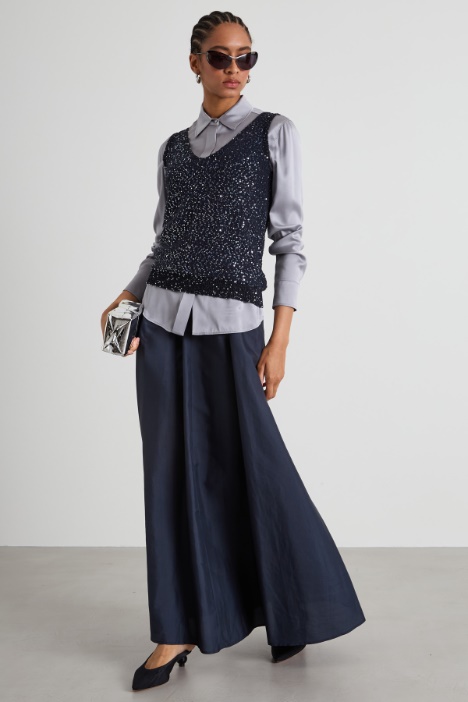 Taffeta maxi skirt Intrend