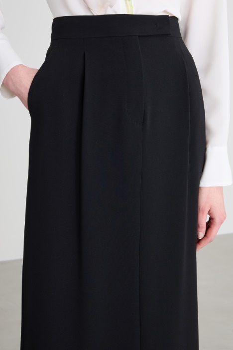 Gonna a tubino in cady