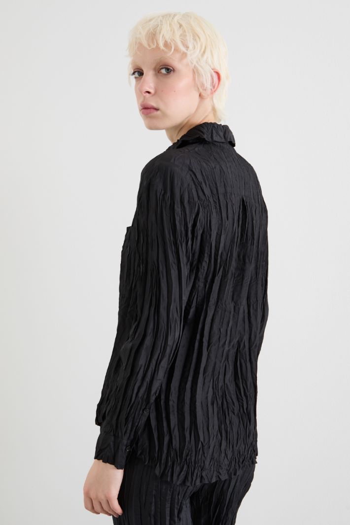 Camicia in seta stropicciata Intrend - 2