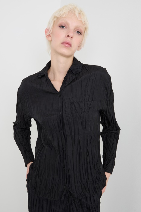 Camicia in seta stropicciata Intrend