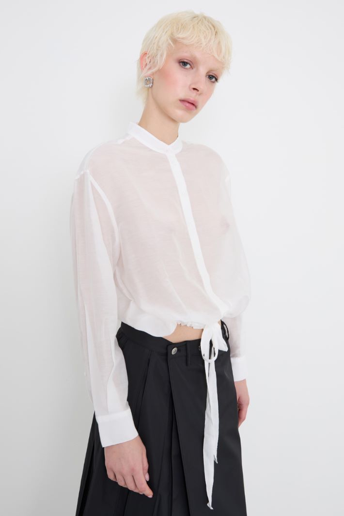 Cotton and silk shirt Intrend