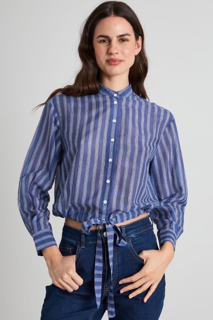 Cotton and silk shirt Intrend