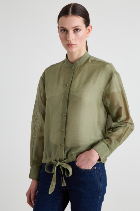 Cotton and silk shirt Intrend