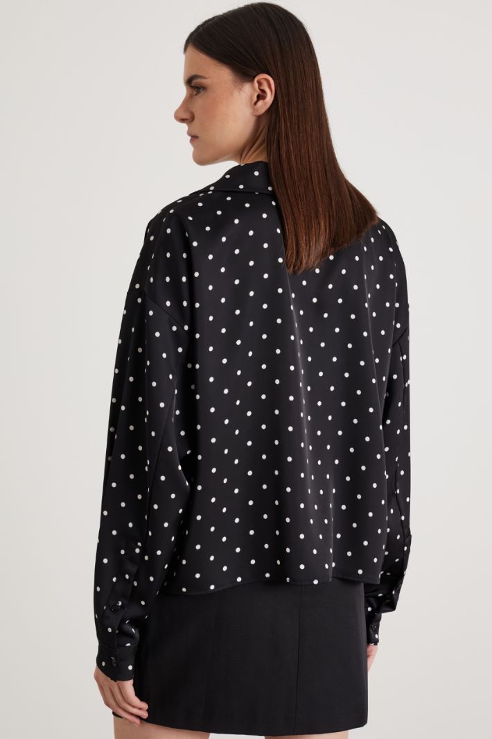Camicia in raso Intrend - 2