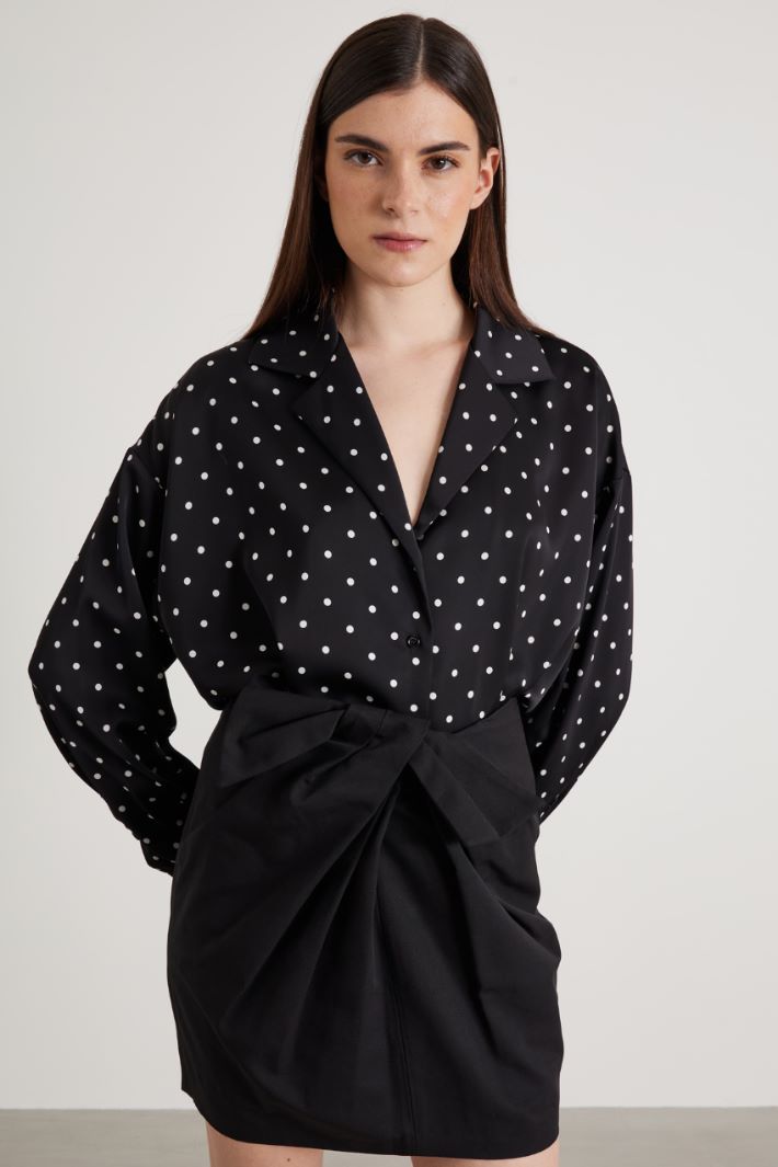 Camicia in raso Intrend