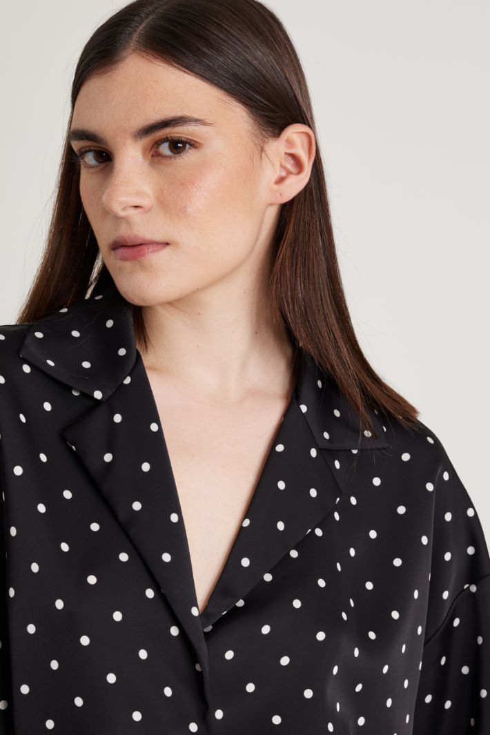 Camicia in raso Intrend - 4