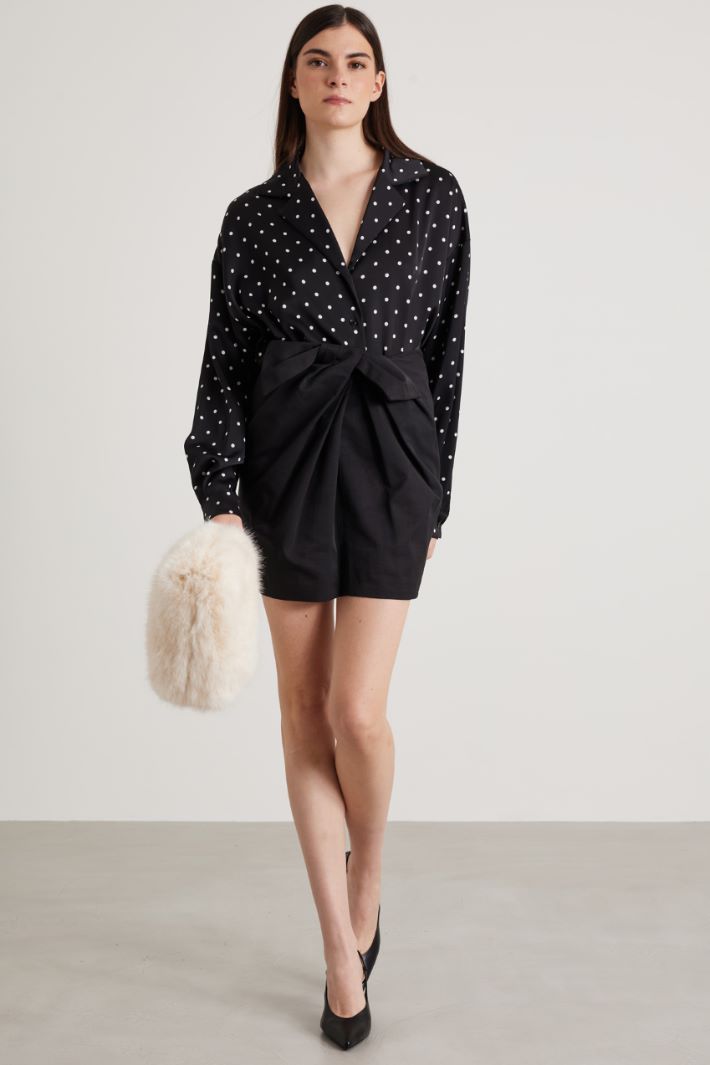 Camicia in raso Intrend - 3