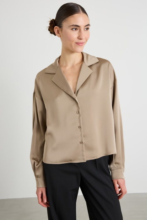 Camicia in raso Intrend