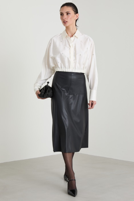 Shantung silk shirt Intrend