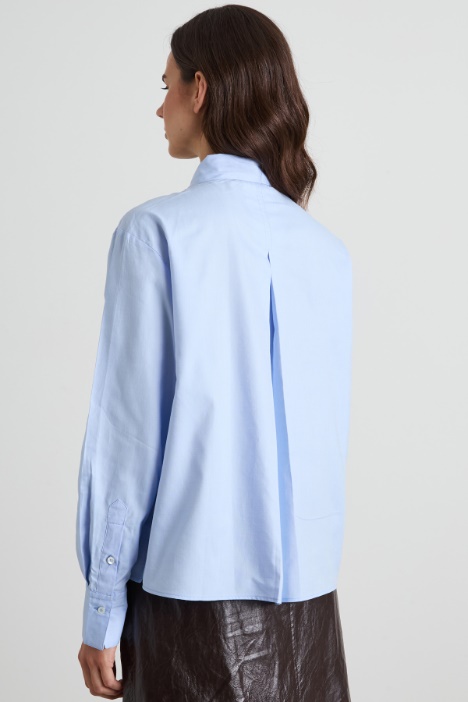 Camicia boxy in oxford