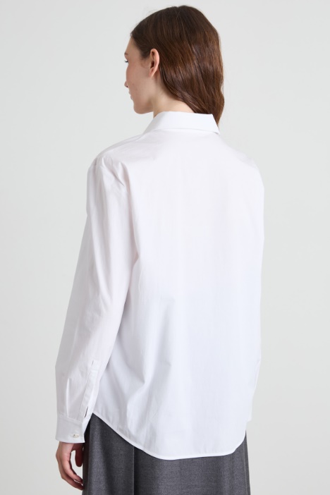 Camicia in popeline di cotone