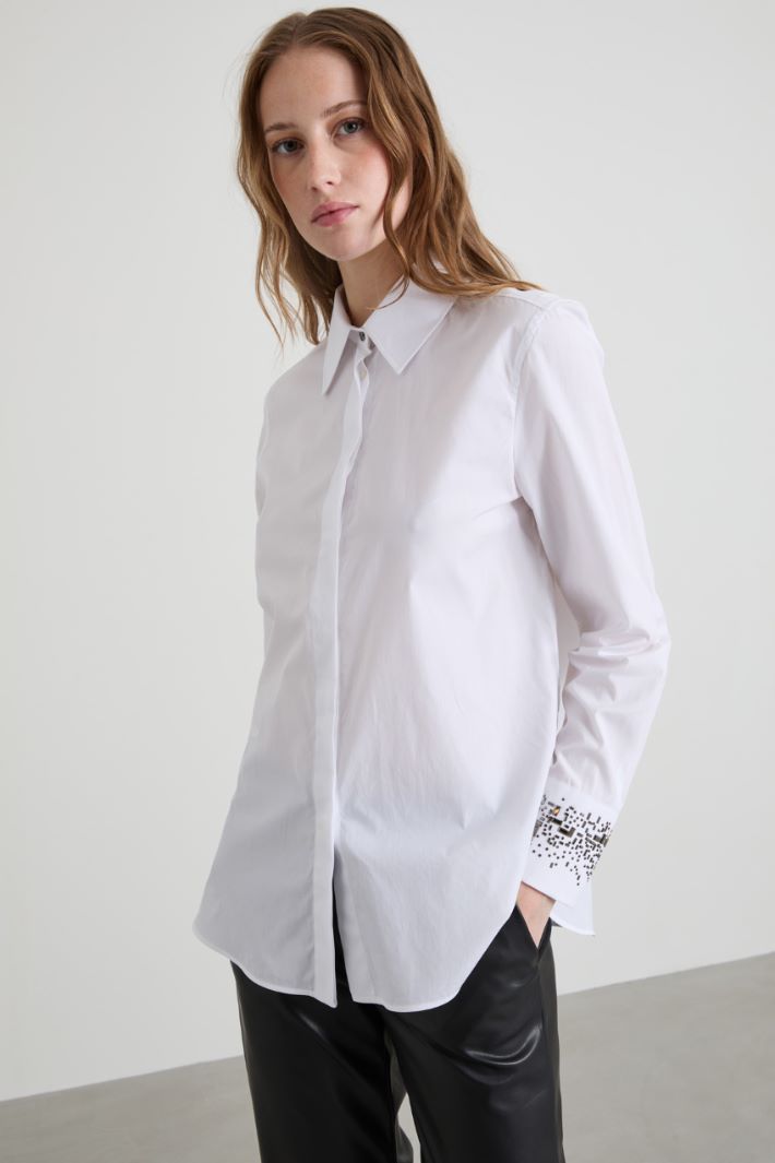 Camicia con strass Intrend