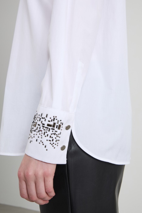 Camicia con strass