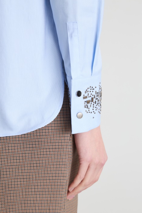 Camicia con strass