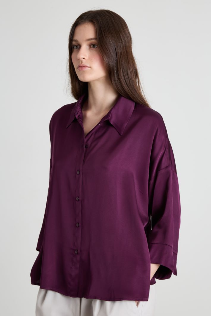 Camicia in raso fluido Intrend