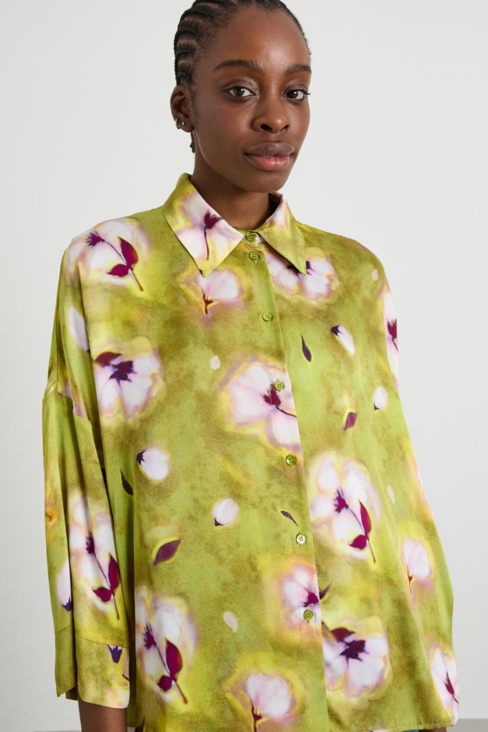 Camicia in raso fluido Intrend