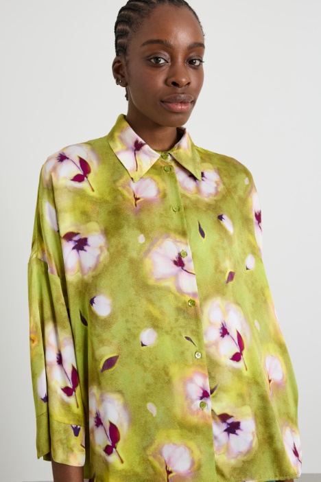 Camicia in raso fluido Intrend