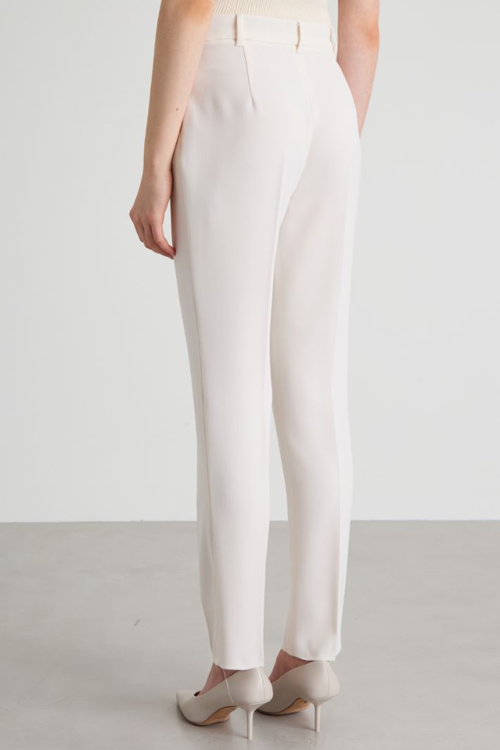 Straight-fit cady trousers Intrend - 3