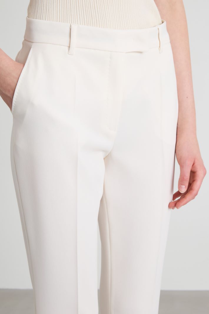 Straight-fit cady trousers Intrend - 4
