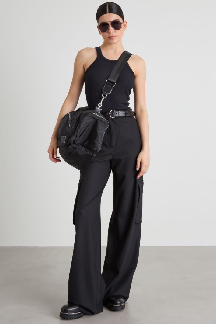 Wool cargo trousers Intrend