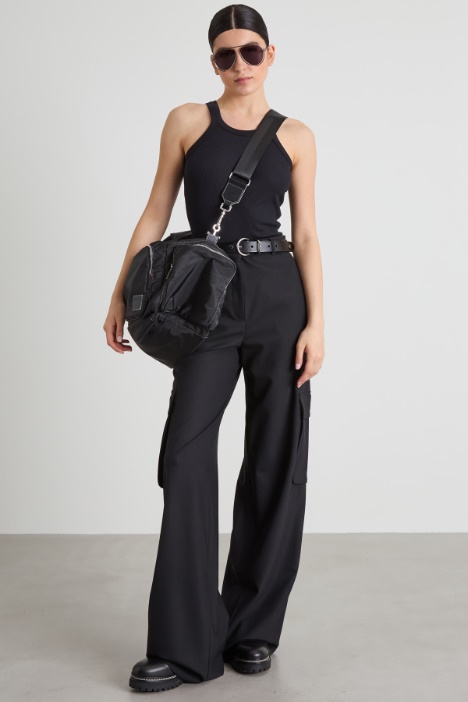 Wool cargo trousers Intrend