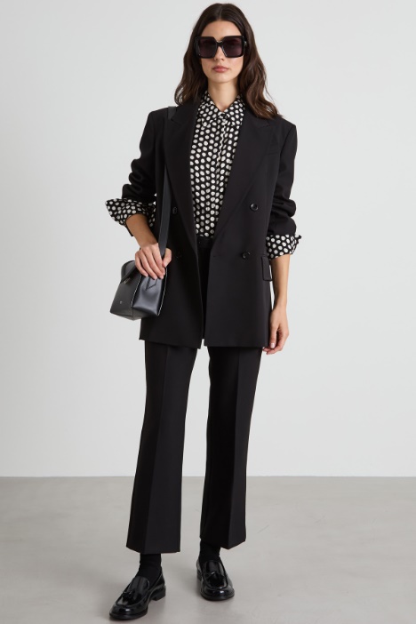 Double cropped cigarette trousers Intrend
