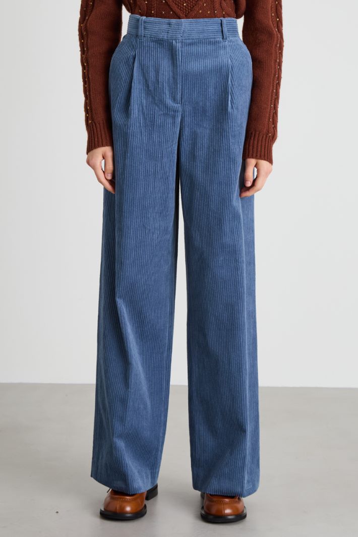 Corduroy trousers Intrend - 2
