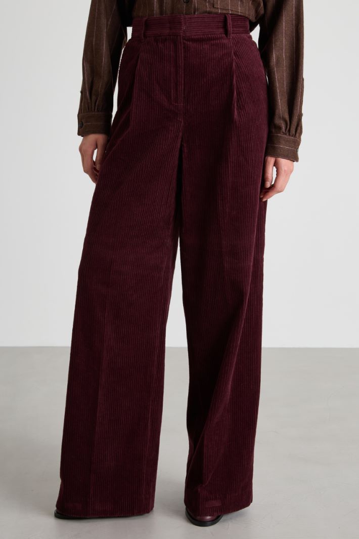 Corduroy trousers Intrend - 2