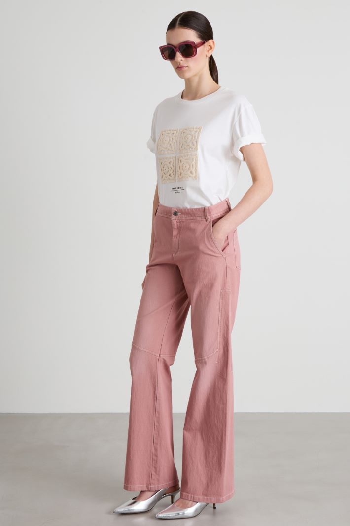 Drill trousers Intrend