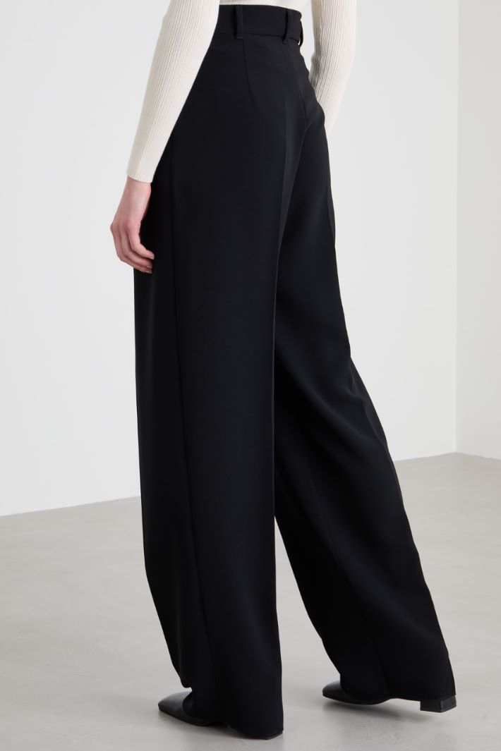 Flowing cady trousers Intrend - 3