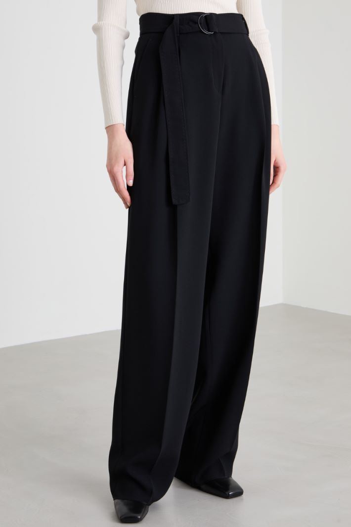 Flowing cady trousers Intrend - 2