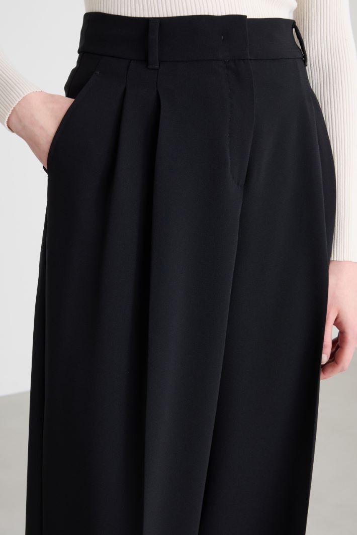 Flowing cady trousers Intrend - 4