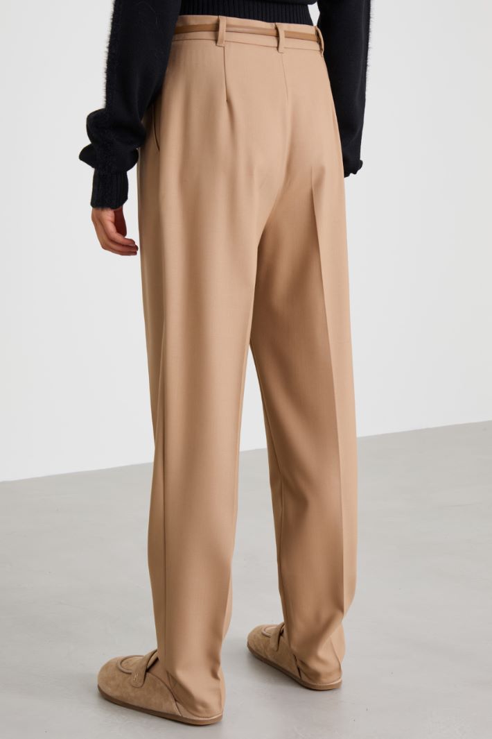 Pantalones holgados de sarga Intrend - 3