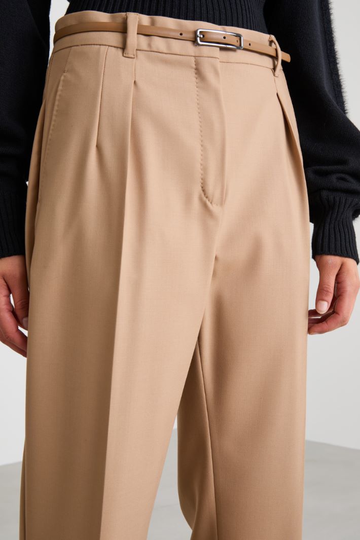 Pantalones holgados de sarga Intrend - 4