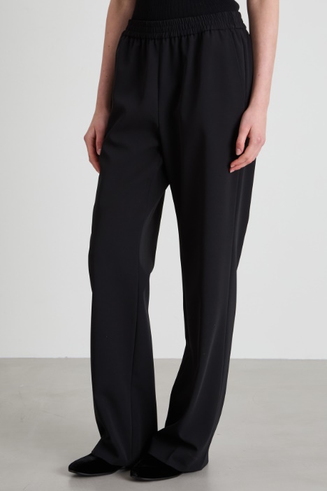 Pantaloni in tessuto stretch