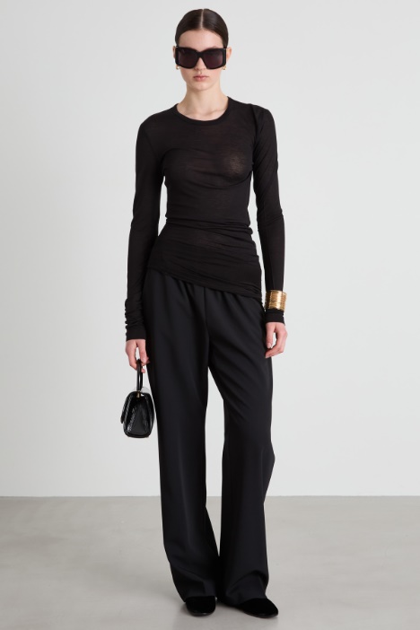 Stretch fabric trousers Intrend