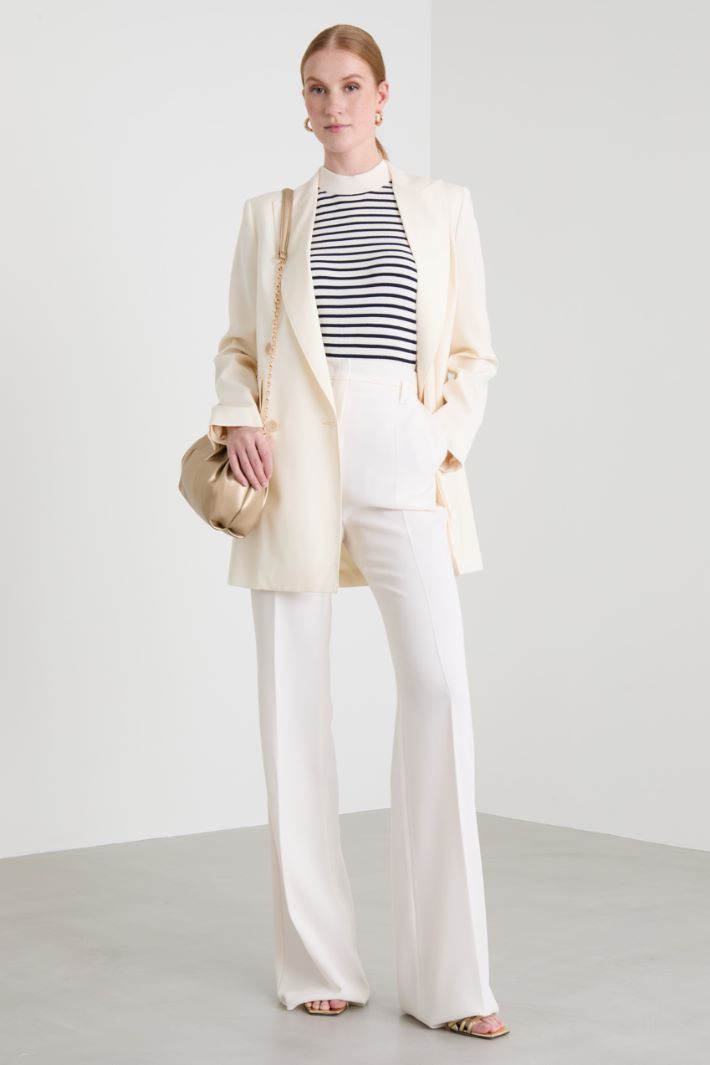 Flared cady trousers Intrend