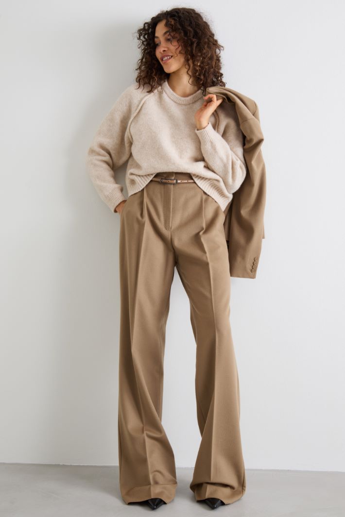 Wool drap trousers Intrend