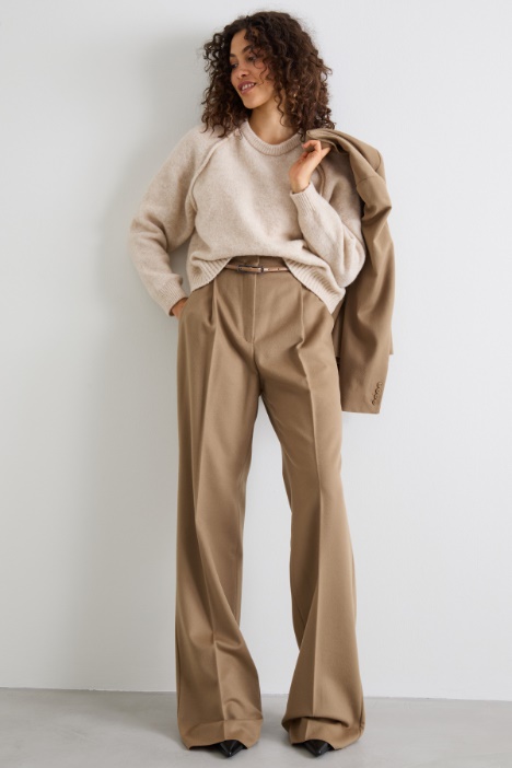 Wool drap trousers Intrend