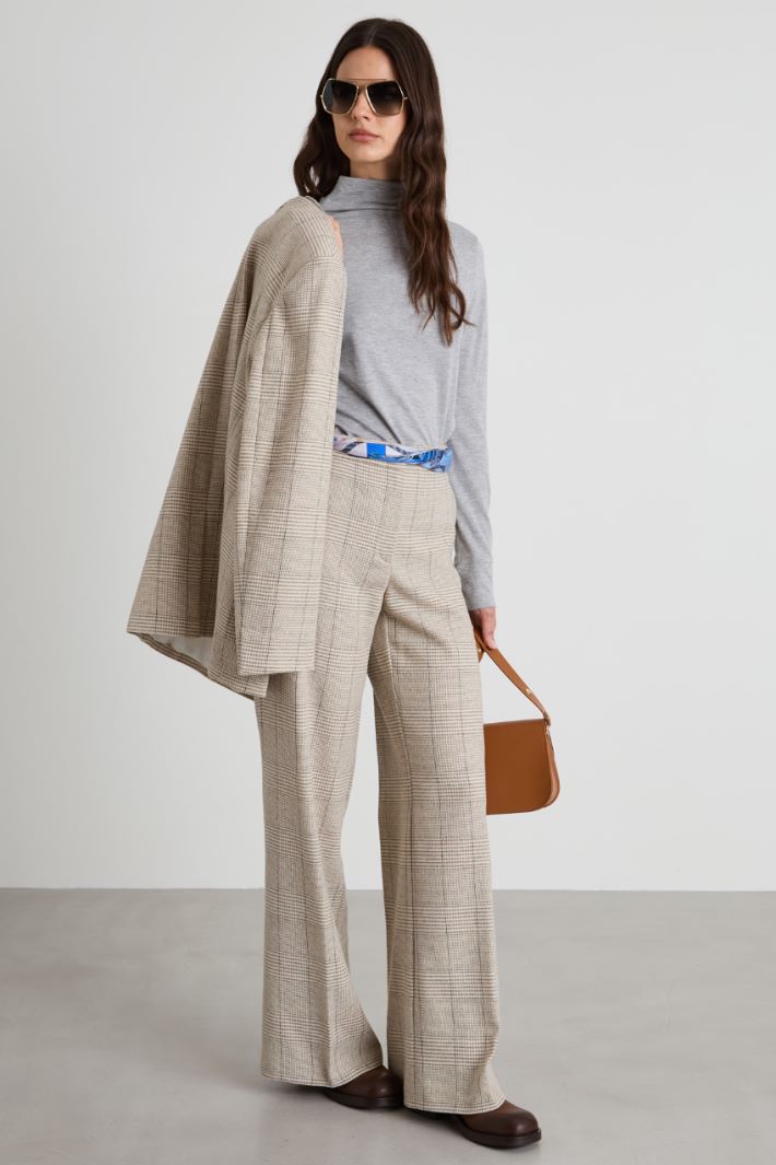 Wool and linen trousers Intrend