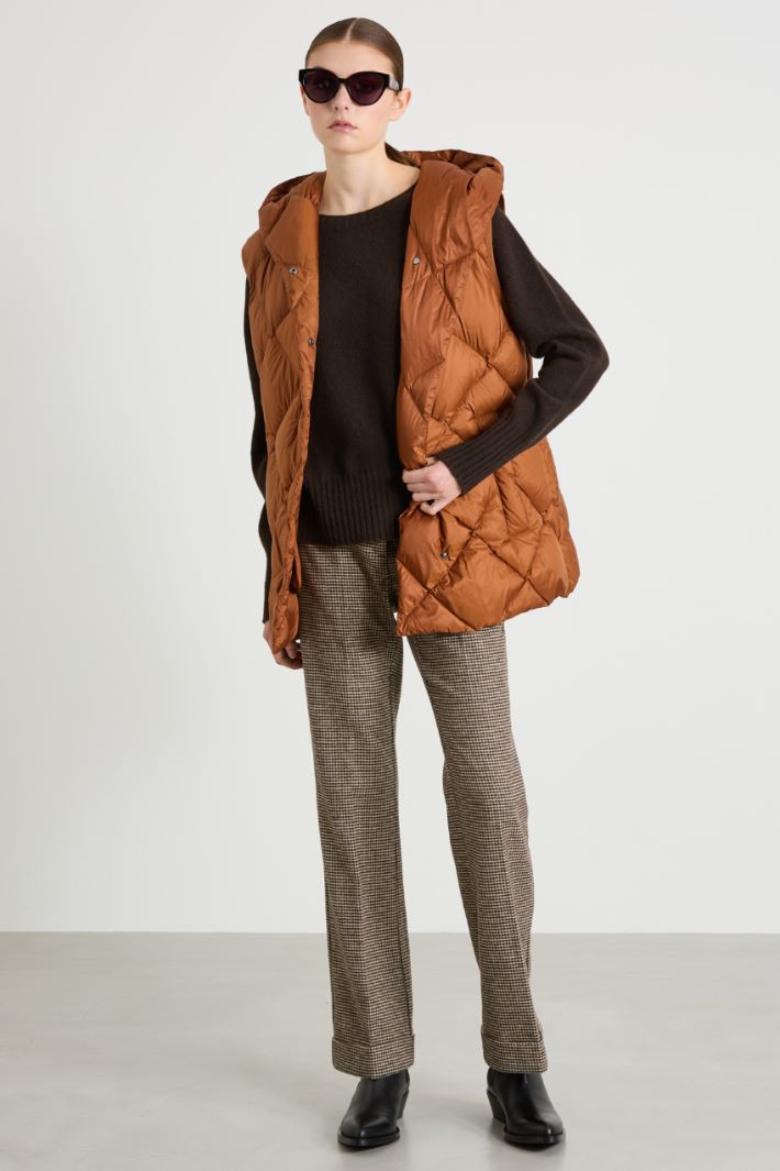 Flare flannel trousers Intrend
