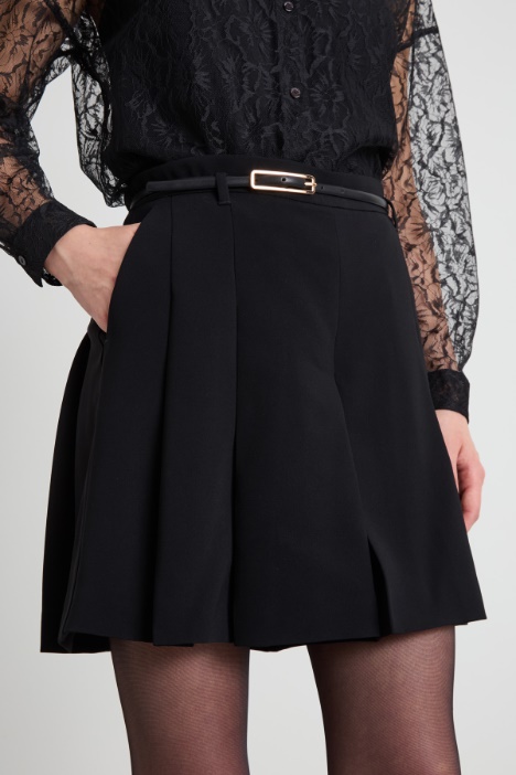 Gonna pantalone in cady