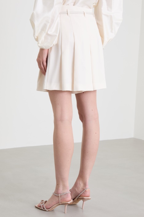 Gonna pantalone in cady