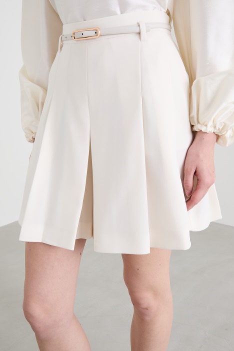 Gonna pantalone in cady