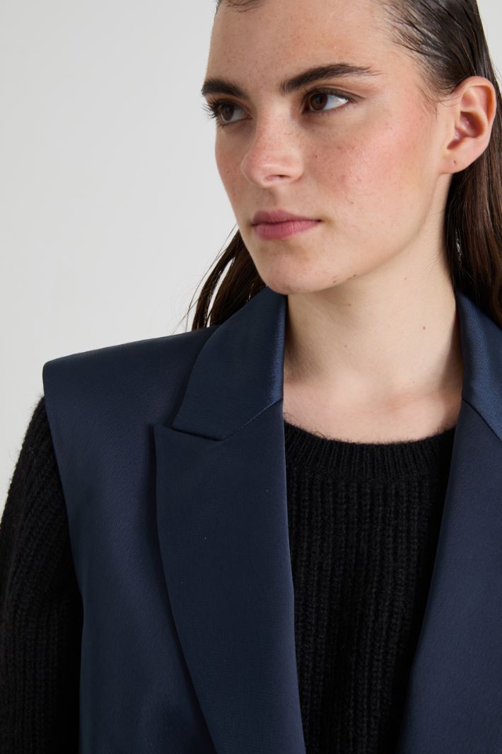 Envers satin gilet blazer Intrend - 4
