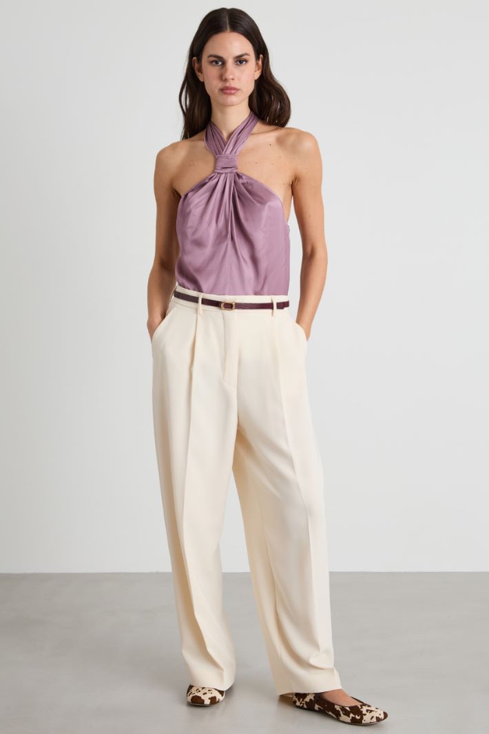 Top con scollo all'americana Intrend - 3