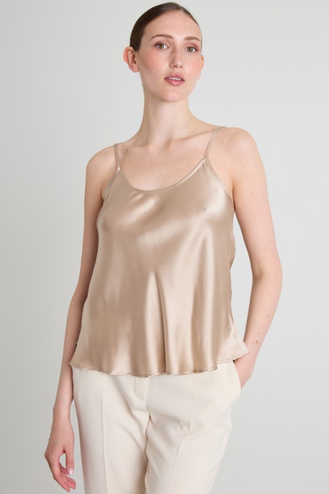 Top sottoveste in raso Intrend