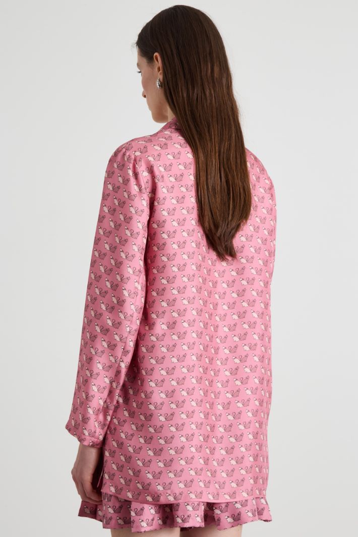 Silk twill shirt Intrend - 2