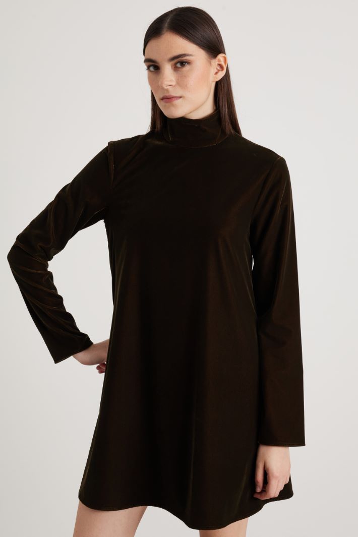 Velvet dress Intrend - 3