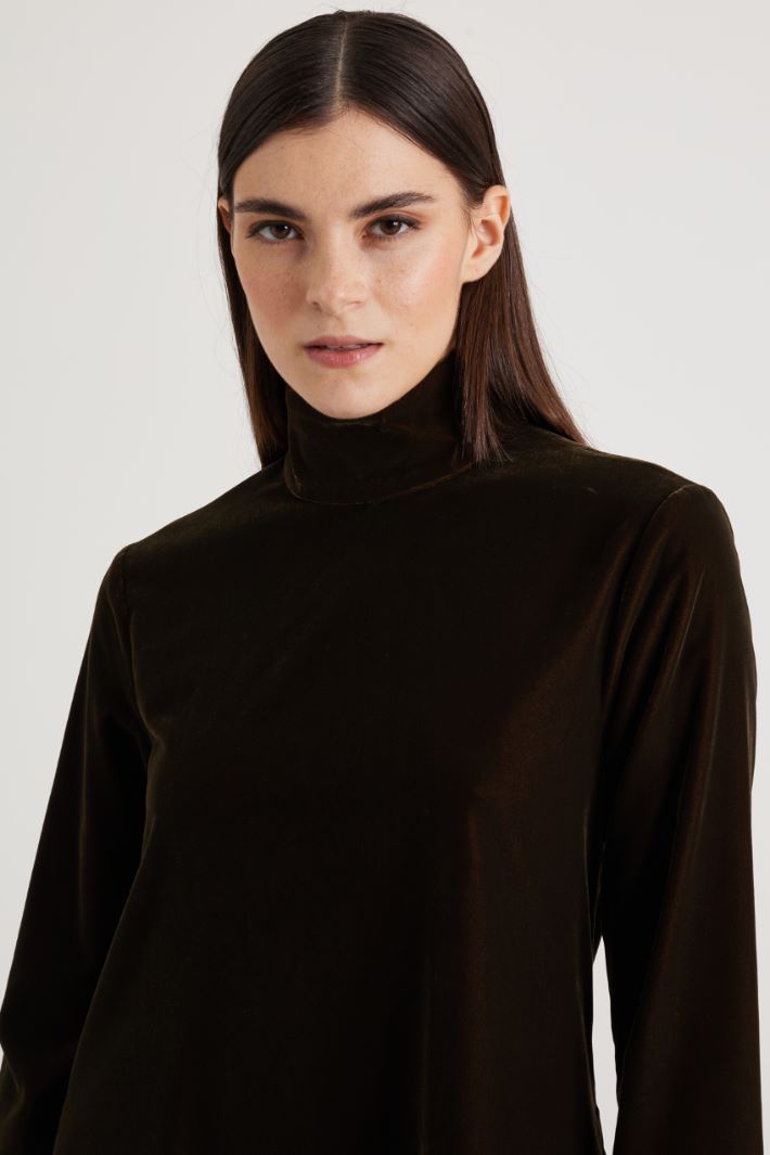 Velvet dress Intrend - 4